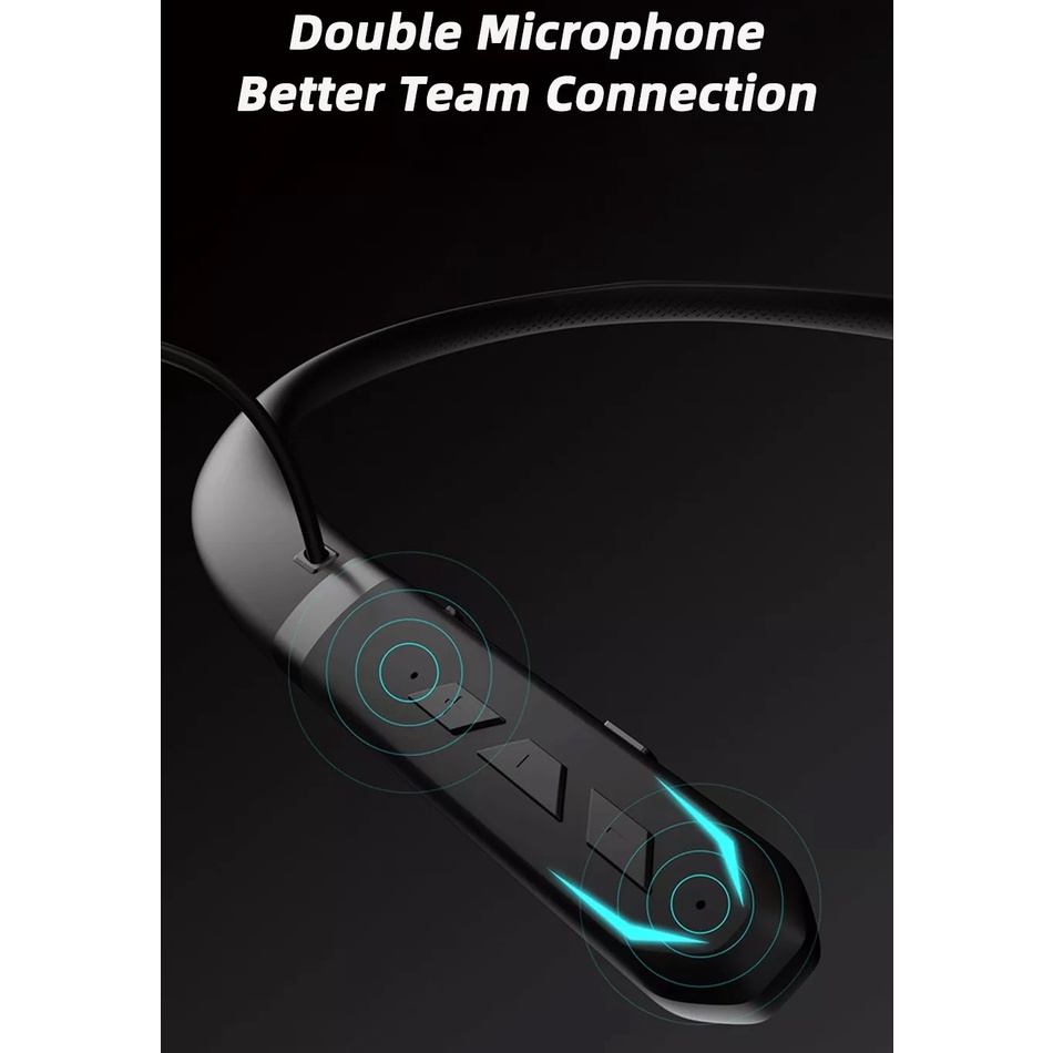 Tai nghe không dây thể thao WIWU Cobra 2 Gaming chuyên dụng ,  tai nghe chạy bộ , chống nước cao cấp , hàng chính hãng