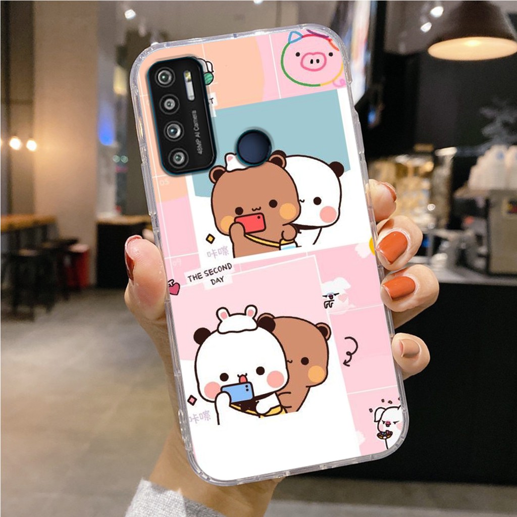 ỐP LƯNG VSMART STAR 3/STAR 4/STAR 5/JOY 4/LIVE 4, IN HÌNH GẤU ĐÔI SIÊU ĐÁNG YÊU.