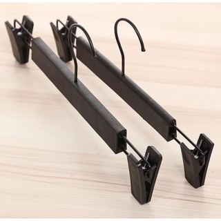 Kẹp nhựa đen 29cm (10 móc)