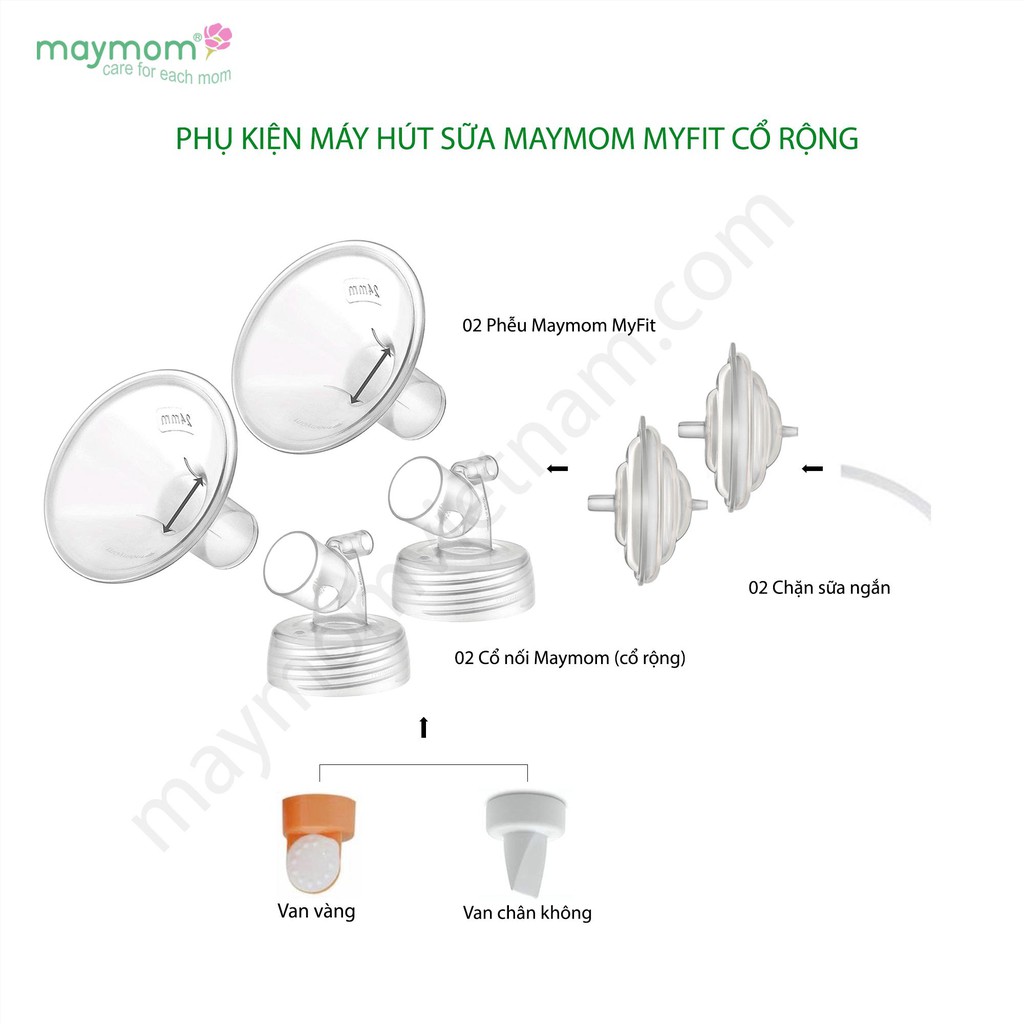 Van chân không, van một chiều dùng cho máy hút sữa Spectra [Sx bởi Maymom]