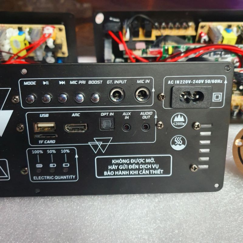 MẠCH LOA KÉO XÁCH TAY MẠCH LOA K10 100W CÓ ECHO REVERB SIÊU HAY