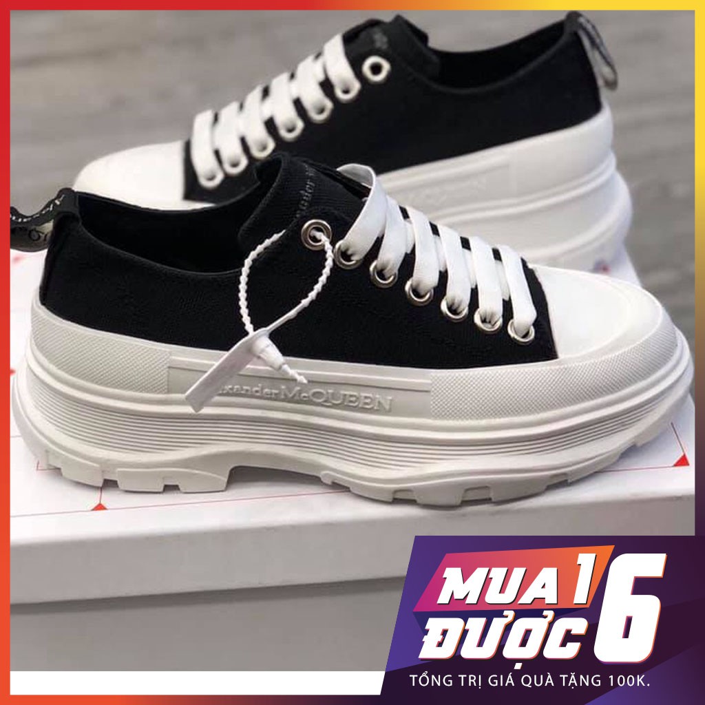 Giày Sneaker Nam Nữ Đế Độn Giầy Thể Thao Tăng Chiều Cao 7cm