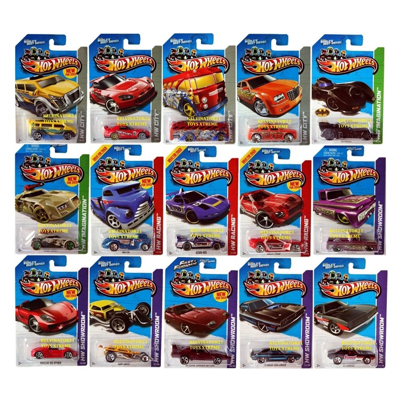 Xe Hot Wheel Cơ Bản 1 Chiếc