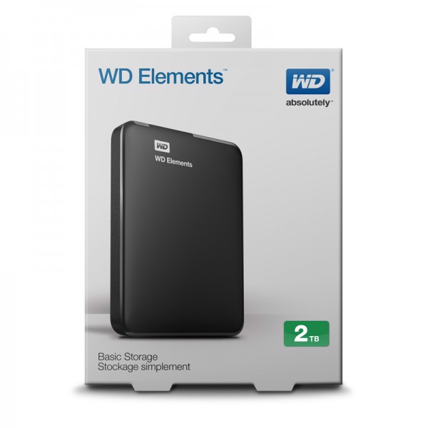 Ổ Cứng Di Động WD Elements 2TB 2.5 USB 3.0