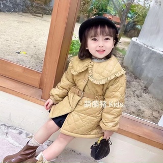 áo khoác tiểu thư thắt eo điệu đà cho bé gái hàng QCCC