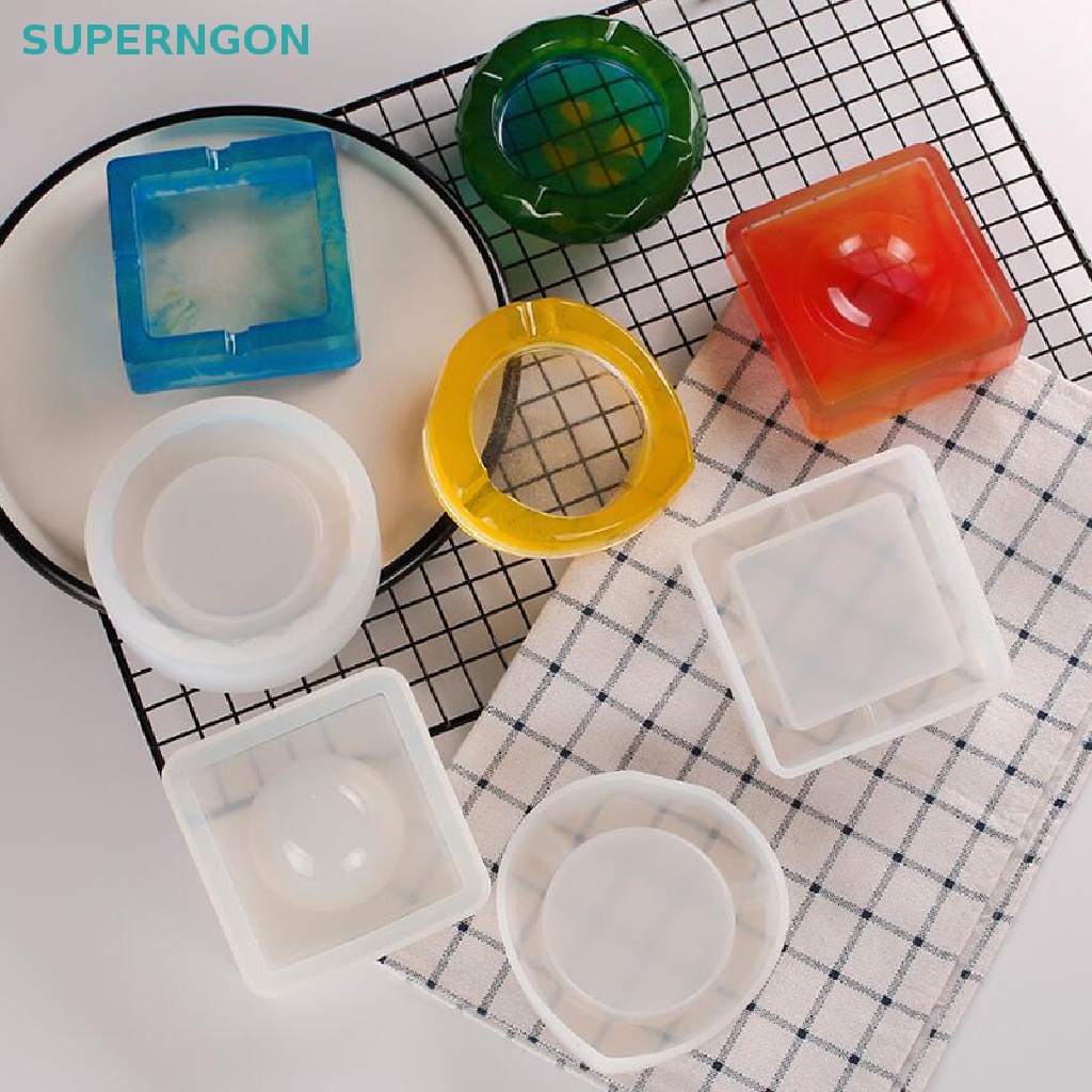 Khuôn Silicone Làm Gạt Tàn Thuốc Lá Thủ Công DIY