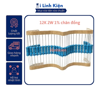 Điện trở vạch 2W 12K 1% chân đồng chất lượng tốt Ilinhkien