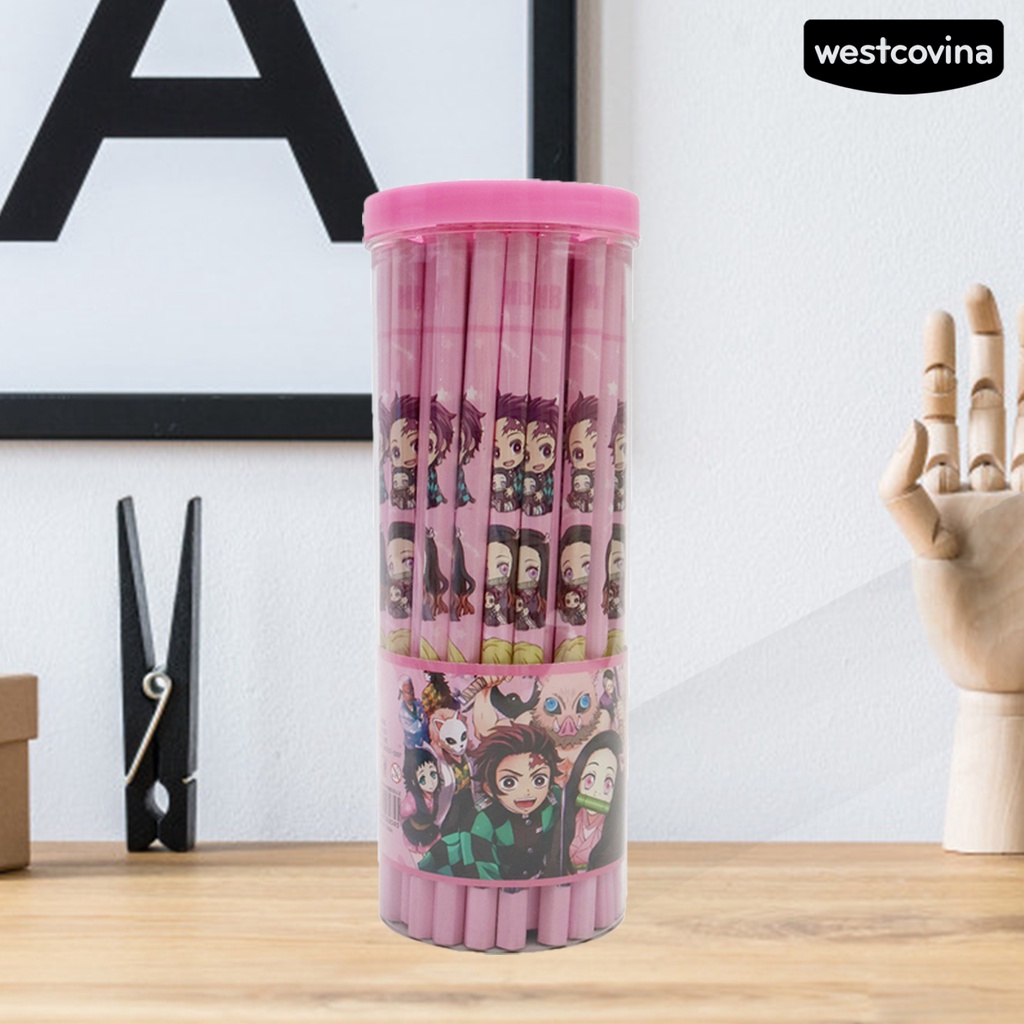 [Hot]✍Bộ 50 Bút Chì Hình Slayer Dễ Thương Cho Trường Học