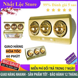 ĐÈN SƯỞI 3 BÓNG KOT-H3B