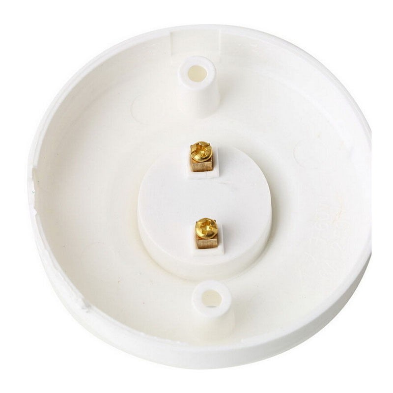 Chuôi Bóng Đèn Tròn Trắng E27 Bằng Nhựa