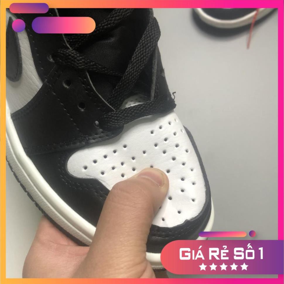 Giày thể thao sneaker Air Jordan panda, JD1 đen trắng cao cổ cao cấp full box nam nữ | BigBuy360 - bigbuy360.vn