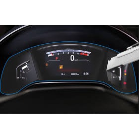 HONDA CRV [2018-22] : Film PPF dán màn công tơ mét - AUTO6 - Chống xước, làm mờ các vết xước cũ, giữ độ bóng cho xe....