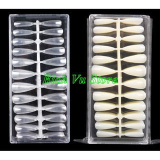 Móng úp dài 504 cái/Hộp mica