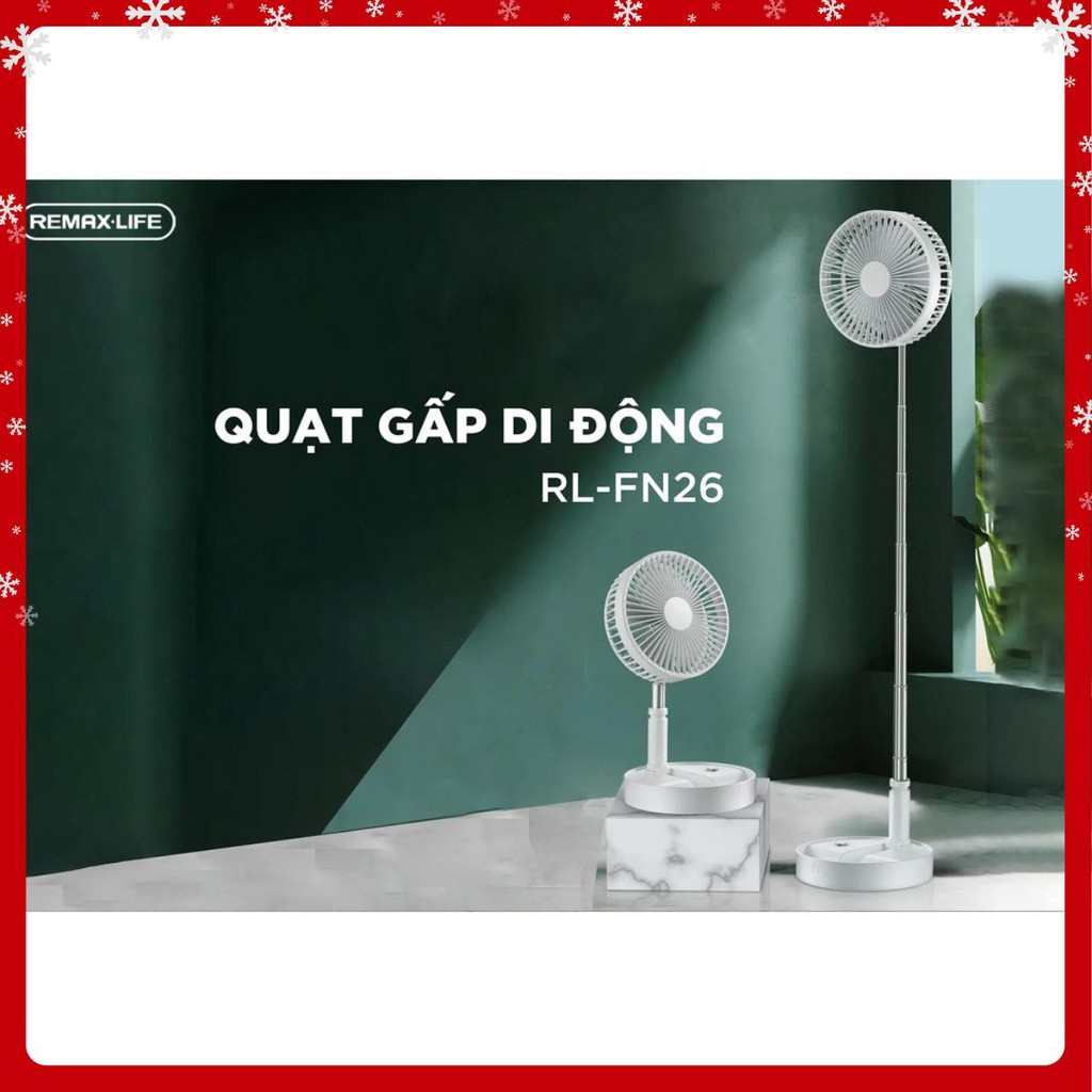 [FREESHIP-XẢ KHO] -  Quạt Remax Life RL-FN26 Hàng chính hãng