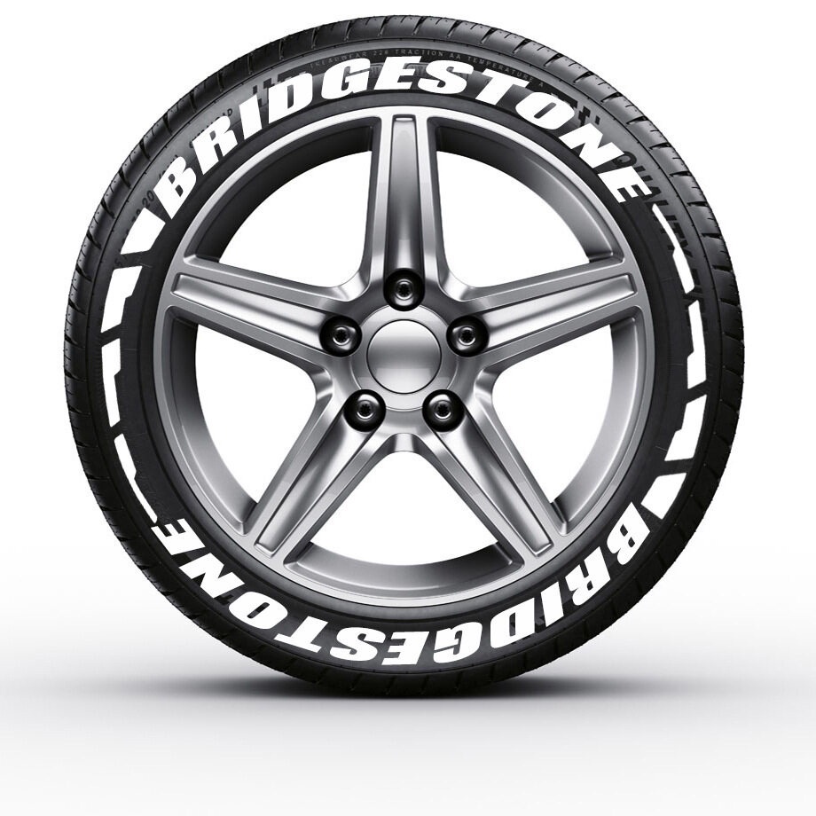 1 Bộ Miếng Dán Logo 3D 2.7cm Trang Trí Bánh Xe Hơi