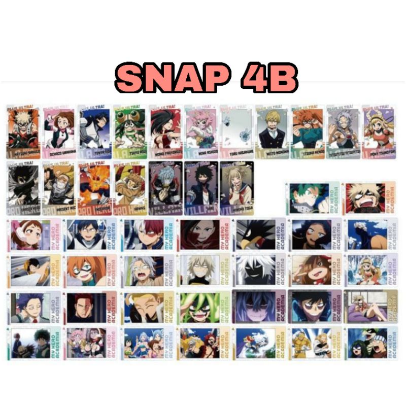 Gói card snapmide ngẫu nhiên Học Viện Siêu Anh Hùng  chính hãng