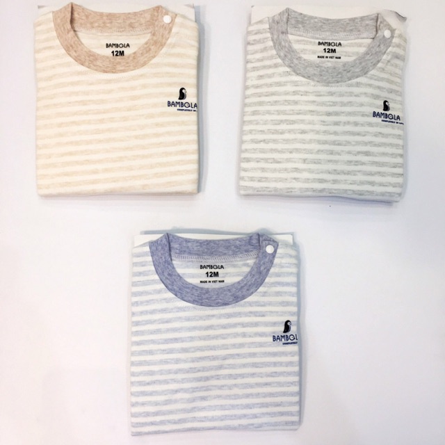 Bộ nỉ cotton Bambola cài vai