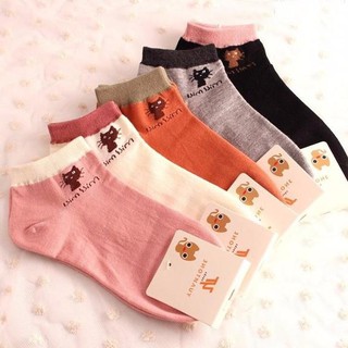 Tất mèo nữ cổ ngắn miu miu