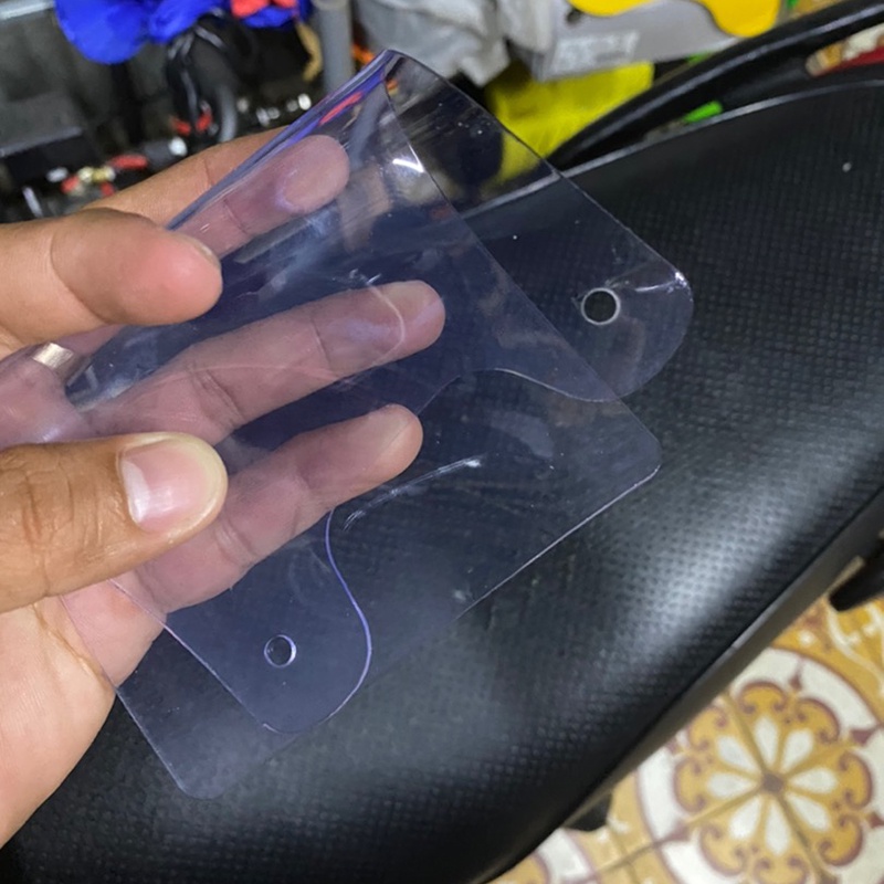 Mica Che Phuộc Dẻo Trong Suốt 2li gắn Exciter Winner Sonic Satria Raider FX chống bể
