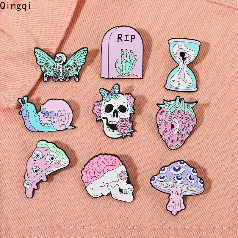 Huy hiệu cài áo MISS ZOE thiết kế nhiều mẫu halloween tùy chọn đáng yêu vui nhộn dành cho nữ