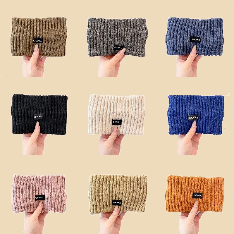 Băng Đô Len Mềm Mại Bản Rộng Thời Trang Hàn Quốc Dùng Khi Rửa Mặt / Nhảy Múa / Chơi Thể