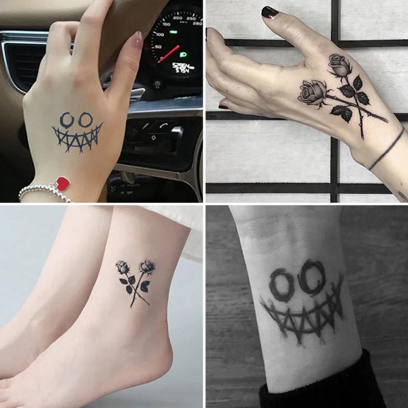 Hình Xăm Tạm Thời Chống Thấm Nước Hình Sáng Tạo