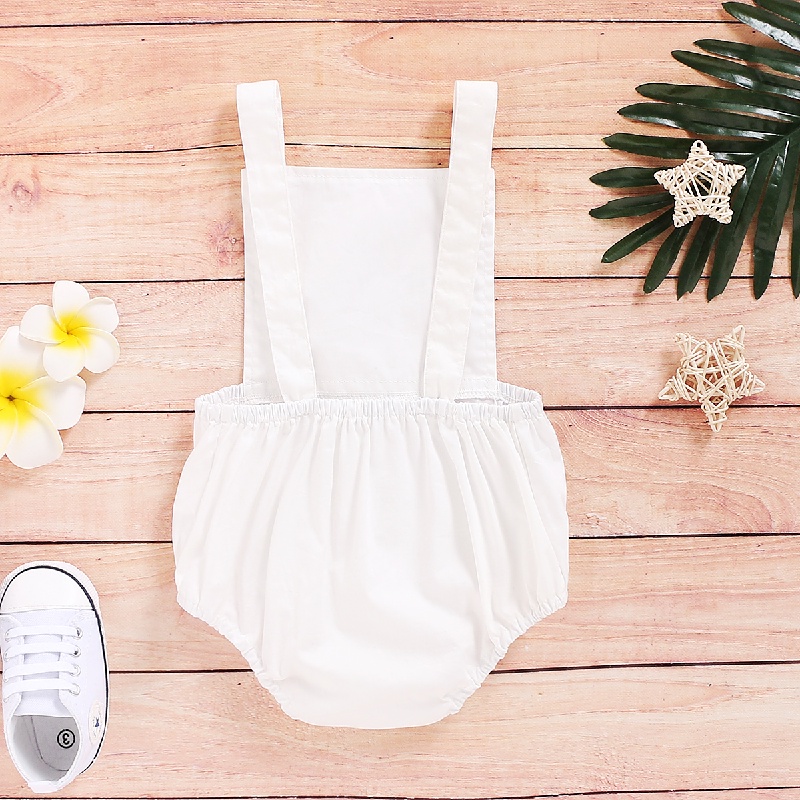 Romper MIKRDOO hay dây in họa tiết chấm bi đáng yêu dành cho bé