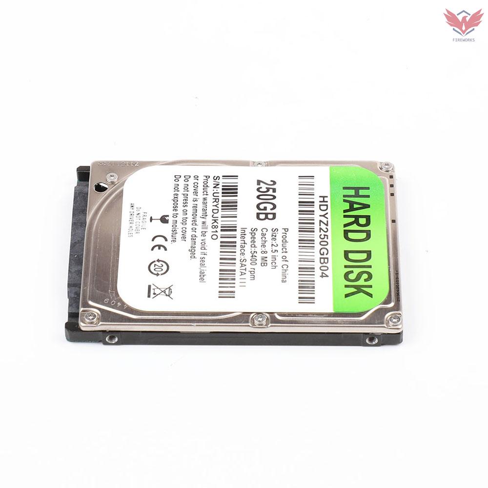 Ổ Cứng Laptop Hdd 250gb 8mb Cache 5400rpm 2.5 Inch | BigBuy360 - bigbuy360.vn