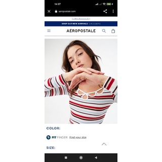 Áo dài tay body sọc Aero dư xịn
