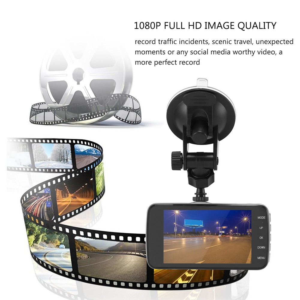 Máy quay hành trình ống kính kép 1080P FHD 1.0MP | WebRaoVat - webraovat.net.vn