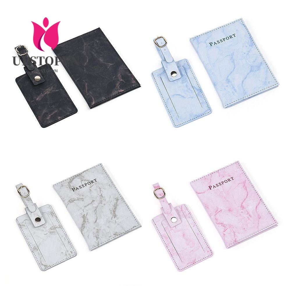 Set 2 Bao Da Bọc Hộ Chiếu Tiện Lợi Khi Đi Du Lịch
