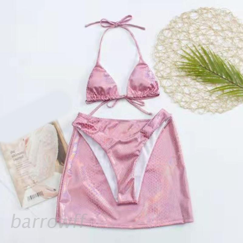 Set Đồ Tắm Cúp Ngực Kèm Áo Khoác Ngoài Thời Trang Dành Cho Nữ