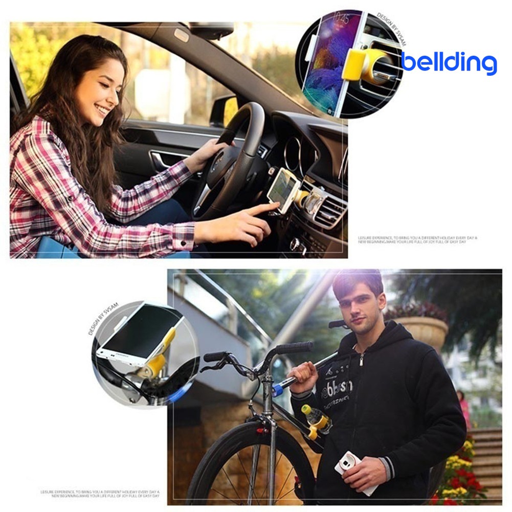Giá Đỡ Điện Thoại Xoay 360 Độ Gắn Lỗ Thông Gió Xe Hơi | BigBuy360 - bigbuy360.vn