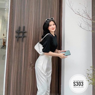 Bigsize Set quần baggy áo thun S303