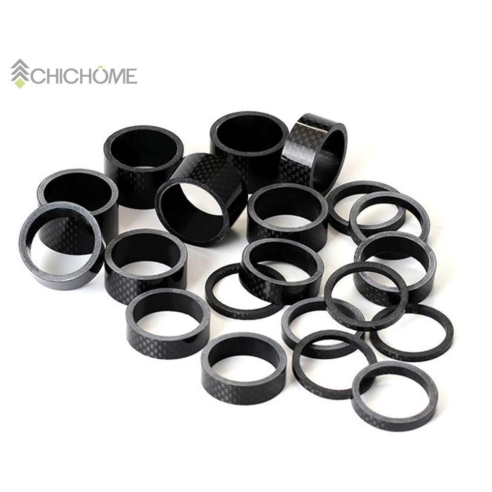 Vòng Đệm Cổ Xe Đạp 28.6mm 3mm 5mm 10mm 15mm 20mm Bằng Sợi Carbon