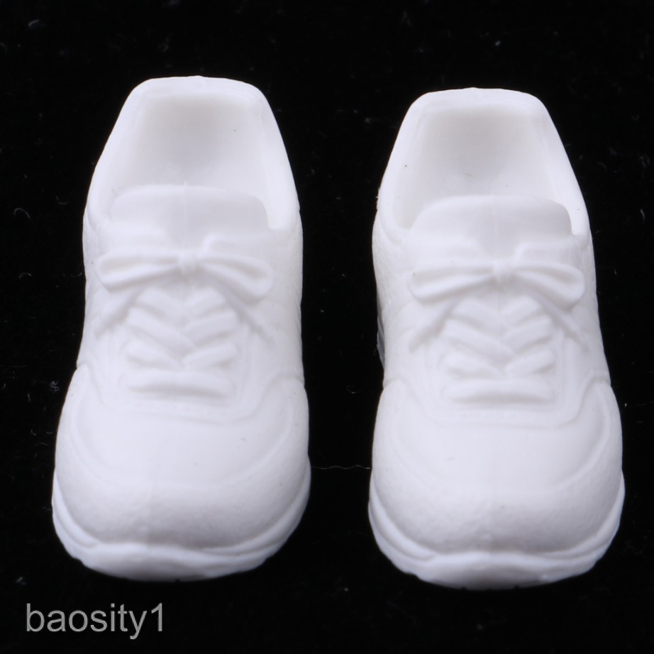 [Baosity1] Giày Thể Thao Giấu Gót Bằng Nhựa MagiDeal 1 / 6 Cho Búp Bê Blythe BJD