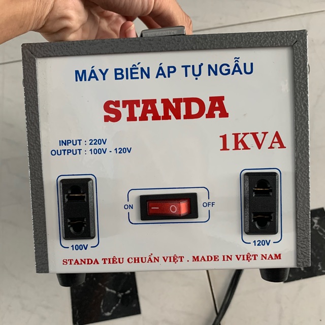 Bộ Đổi Nguồn 220-110v 1KVA Cho Máy Nội Địa Nhật
