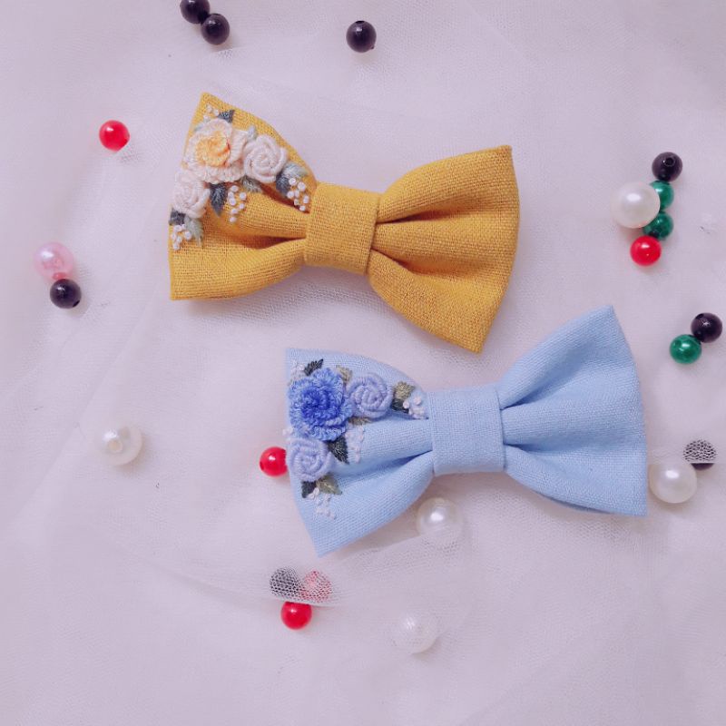 KẸP TÓC THÊU TAY HANDMADE