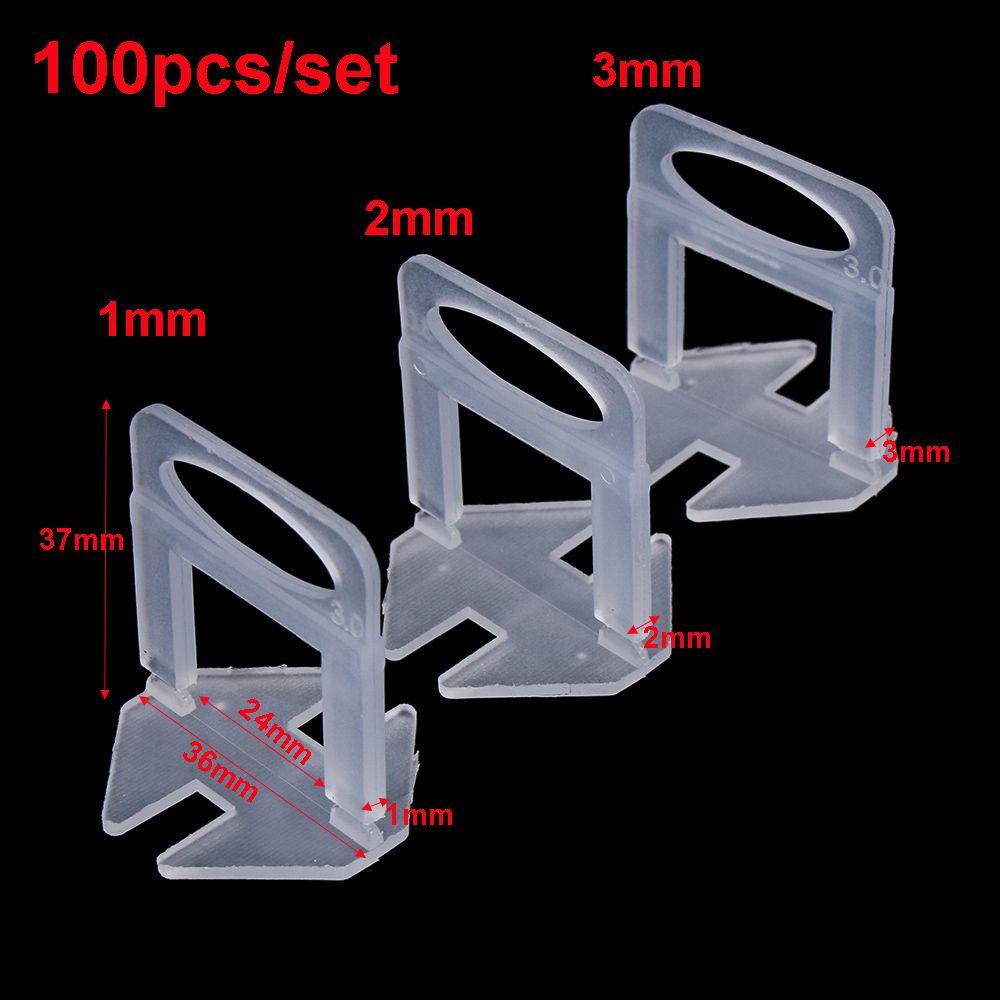 Set 100 Kẹp Phẳng Cân Bằng Lát Gạch Sàn Nhà