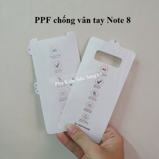 Combo Dán PPF chống vân tay Samsung Note 8/ Note9/Note 10/10 plus/ S10 plus - PK68