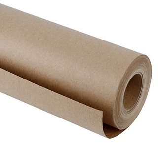 Cuộn Giấy kraft Màu Nâu Trang Trí Thủ Công 30m