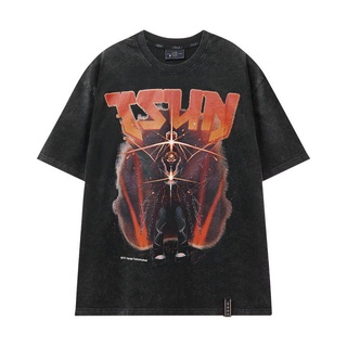 Mapg /áo thun tsun chains breaker wash tee - xám - unisex!