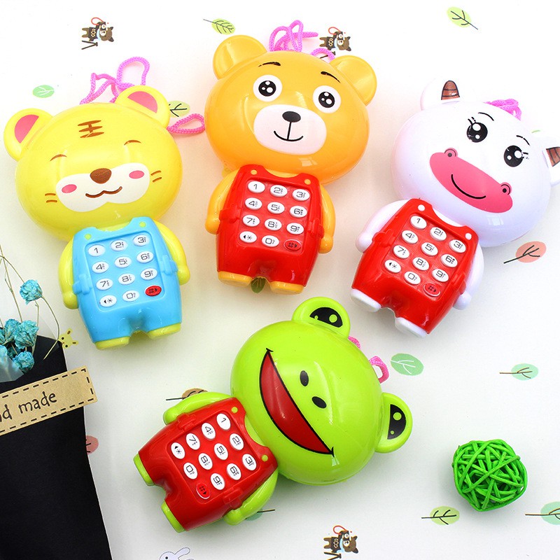 [Mã LIFE0503TOYS giảm 10% đơn 0Đ] Điện thoại đồ chơi phát nhạc cho trẻ em