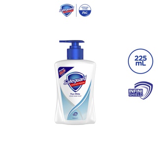 Nước rửa tay Safeguard trắng tinh khiết bảo vệ khỏi vi khuẩn 225ml