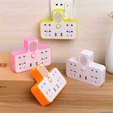 [Mã LIFEXANH03 giảm 10% đơn 500K] Ổ Cắm Điện Đa Năng Kiêm Đèn Ngủ, Kèm 2 Cổng USB Siêu Tiện Dụng