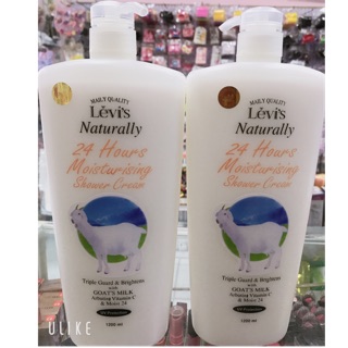 2 CHAI SỮA TẮM  SỮA DÊ