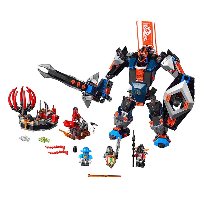 LEGO Nexo Knights 70326 Robot Hiệp Sĩ Người Máy Khổng Lồ Đen