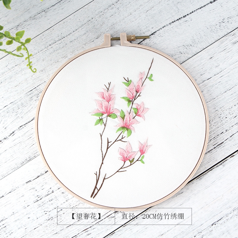 Beautiful handmade student handmade DIY embroidery kit