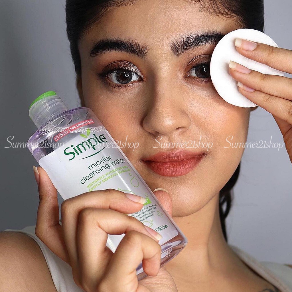 Nước Tẩy Trang Dịu Nhẹ Lành Tính Simple Micellar Cleansing Water 200ml