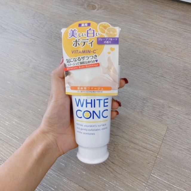 Tẩy da chết White Conc